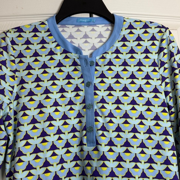 J McLoughlin Tunic Top Catalina Print size S - Picture 3 of 10